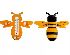 Термометр уличный на присосках Пчелка 23х20см 429397 